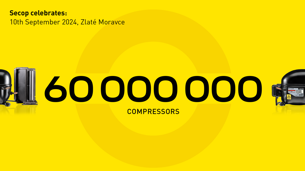 The 60 Millionth Compressor in Zlaté Moravce | Secop