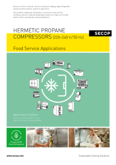 Application Guideline – Food Service Applications