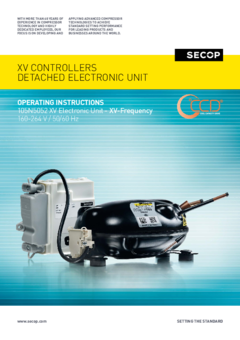 XV Compressors – 105N5052 Detached Controller – XV-Frequency (160-264 V, 50/60 Hz)