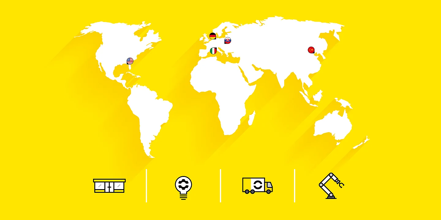 Secop's worldwide locations