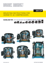 Mounting Instructions for Hermetic AC Compressors