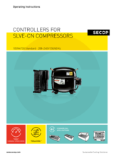 SLVE-CN Compressors – 105N4730 (208-240 V, 50/60 Hz) Controllers