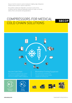 Compressors for Medical Cold Chain Solutions