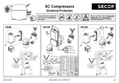 SC Compressors with External Protector