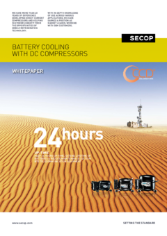 Battery Cooling with DC Compressors