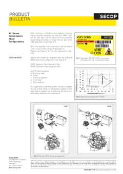 KL-Series Compressors Motor Configurations