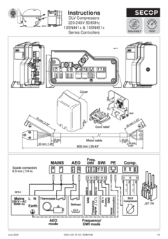 DLV Compressors, 105N441x & 105N451x Controllers