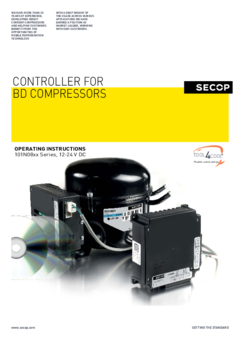 BD 压缩机 – 101N08xx 系列控制器, 12/24V DC