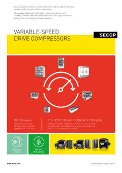 Variable-Speed Drive Compressors