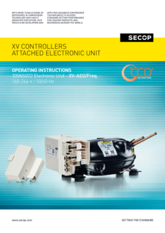 XV Compressors – 105N5022 Attached Controller – XV-AEO/Freq. (160-264 V, 50/60 Hz)
