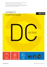 Secop Hermetic Compressors for DC Voltage