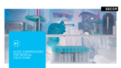 Secop AC/DC Compressors for Medical Cold Chain