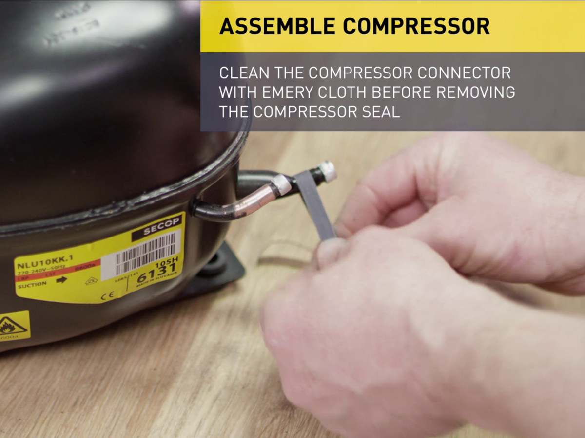 Assemble the compressor